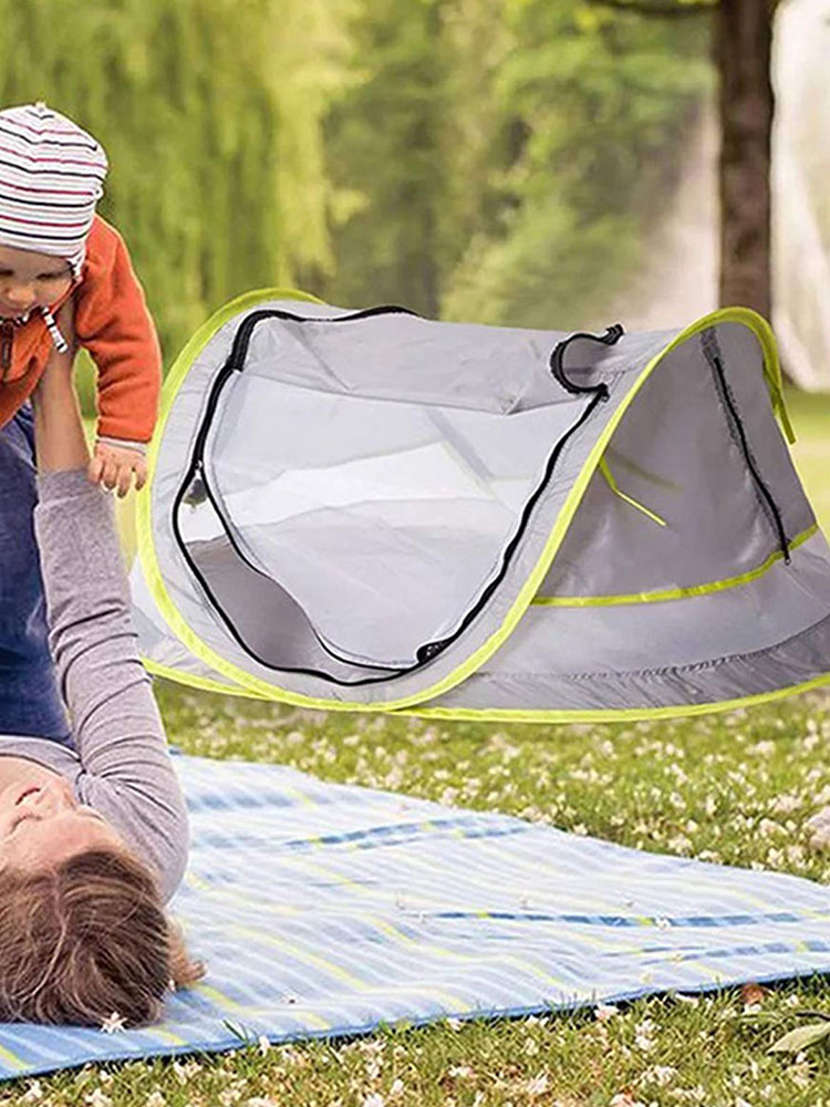 Cheap Goat Tents Pop up Baby Beach Tent UPF 50+ Sun Shelter Tents for Infants   